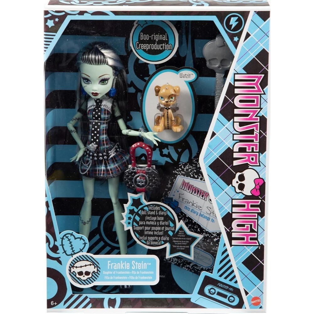 2024 Monster High Frankie Stein Boo-riginal Creeproduction Fashion Doll IN HAND